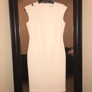 White Calvin Klein Dress